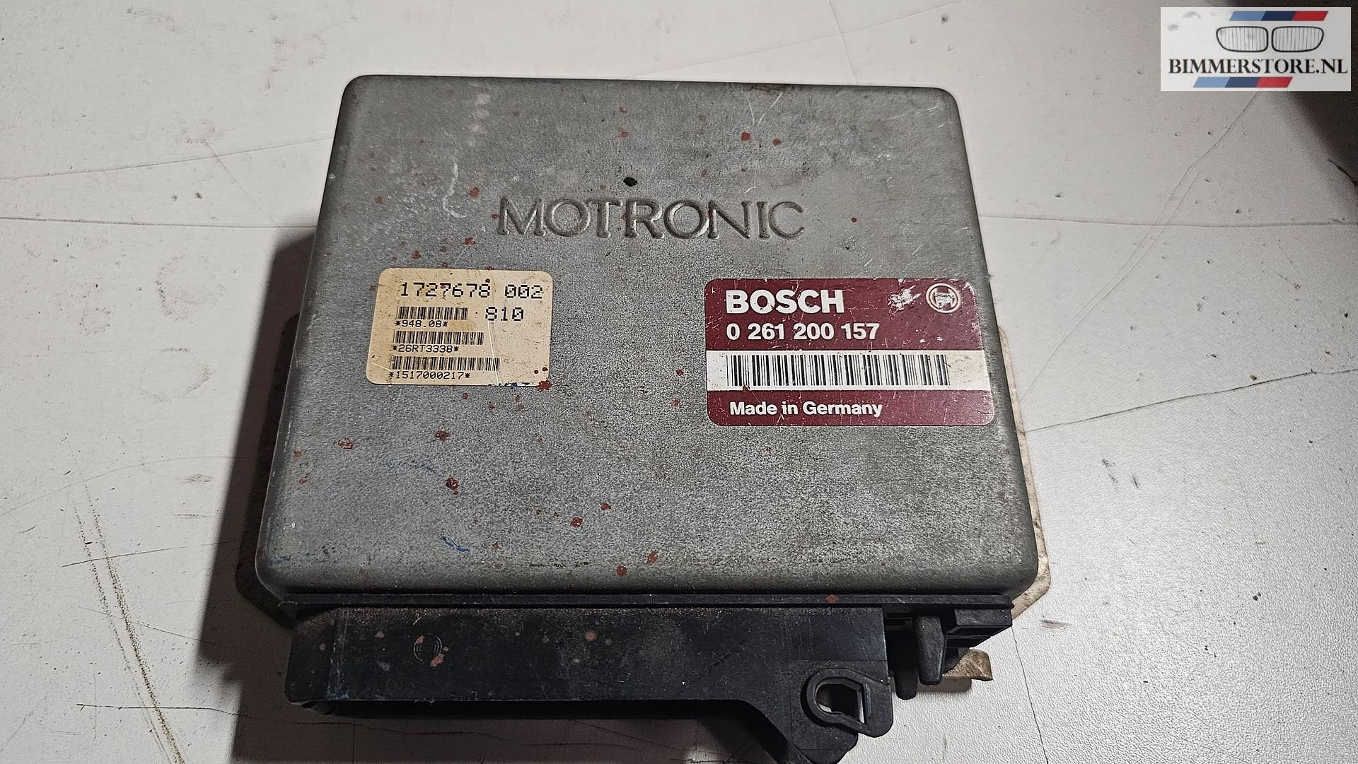 Calculateur de gestion moteur ECU DME M40B16 BMW Série 3 E30, -, Origine de la pièce connue, Utilisé, -