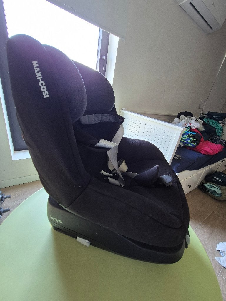 Maxi cosi autostoel met familyfix, 0 à 18 kg, Enlèvement, Utilisé, Isofix
