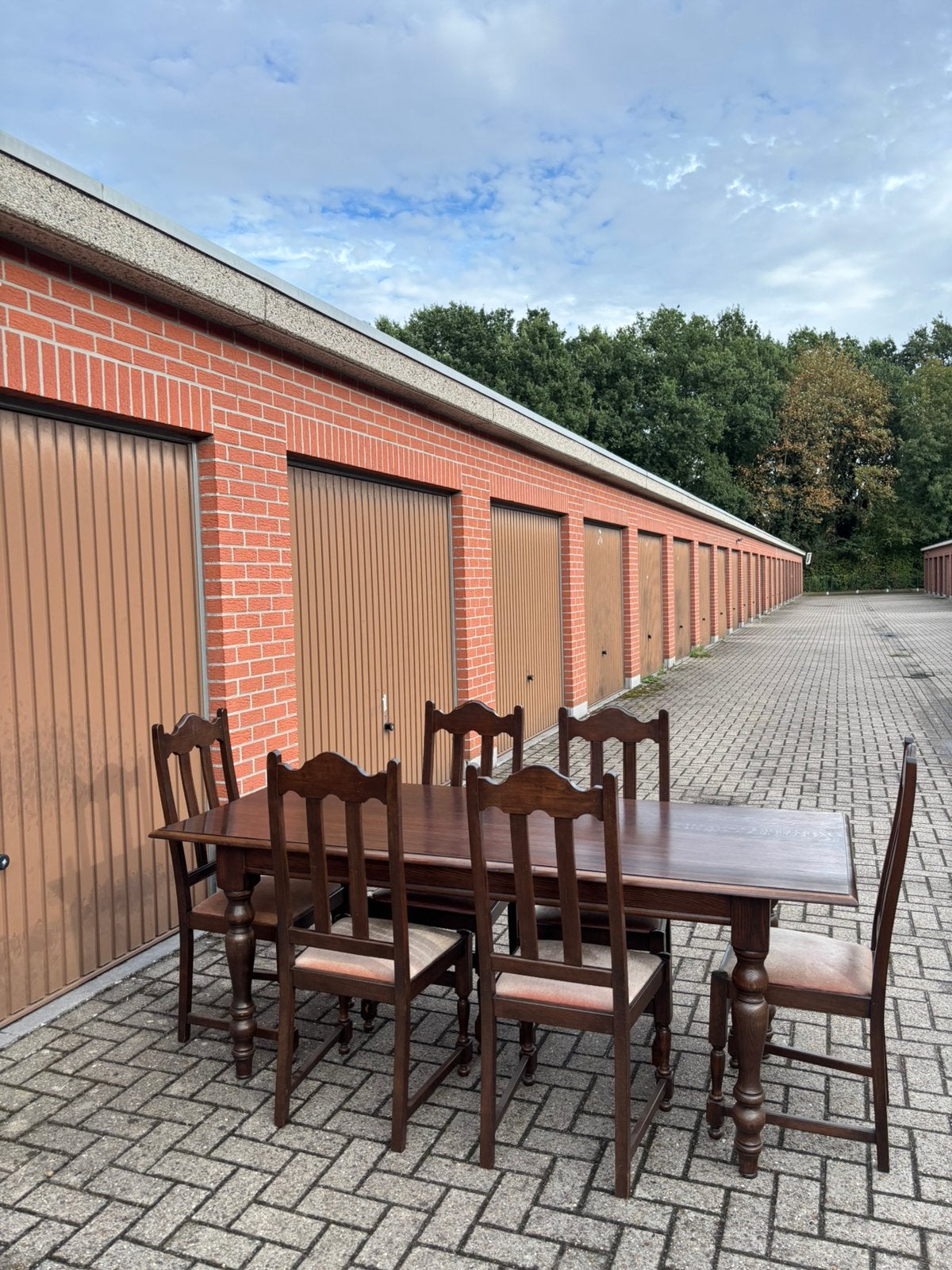 Stevig Mooi Eettafel, Ophalen of Verzenden, Zo goed als nieuw