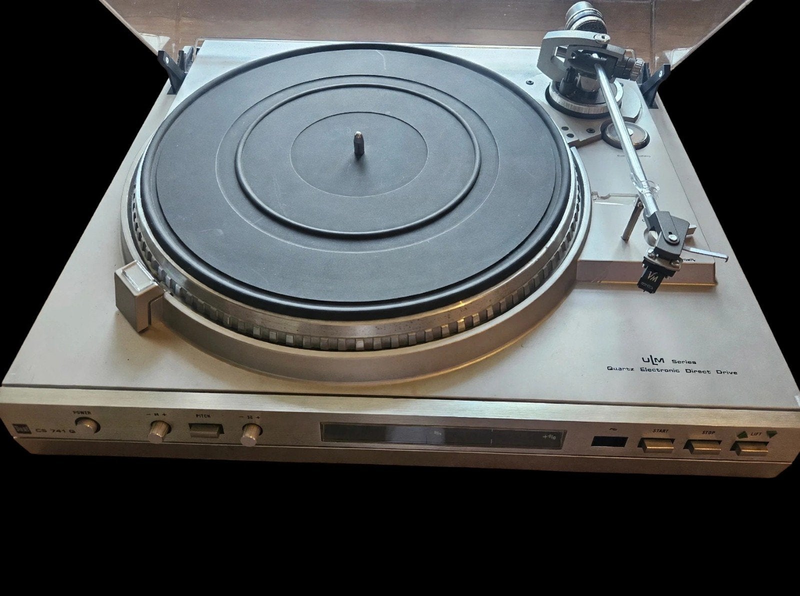 platine vinyl Dual CS 741Q, Enlèvement, Utilisé, Dual