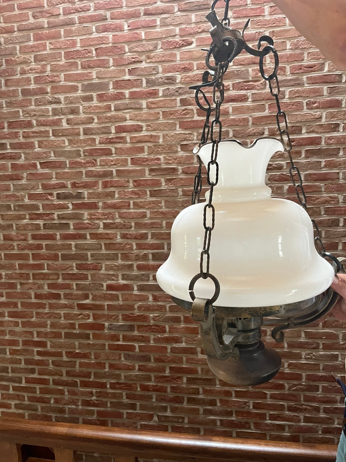 Hanglamp luster, Antiek en Kunst, Ophalen