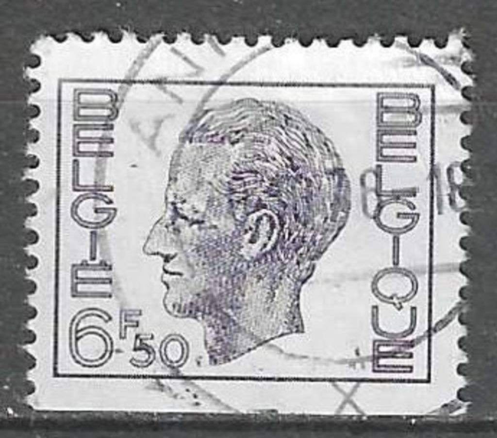 Belgique 1975 - Yvert 1771 /OBP 1764 - Roi Baudouin (ST), Envoi, Affranchi, Oblitéré, Maison royale