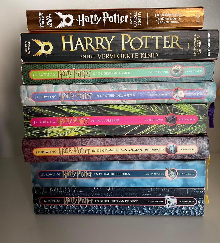 Boeken Harry Potter J.K.Rowling  €10 per stuk, Enlèvement ou Envoi, Utilisé