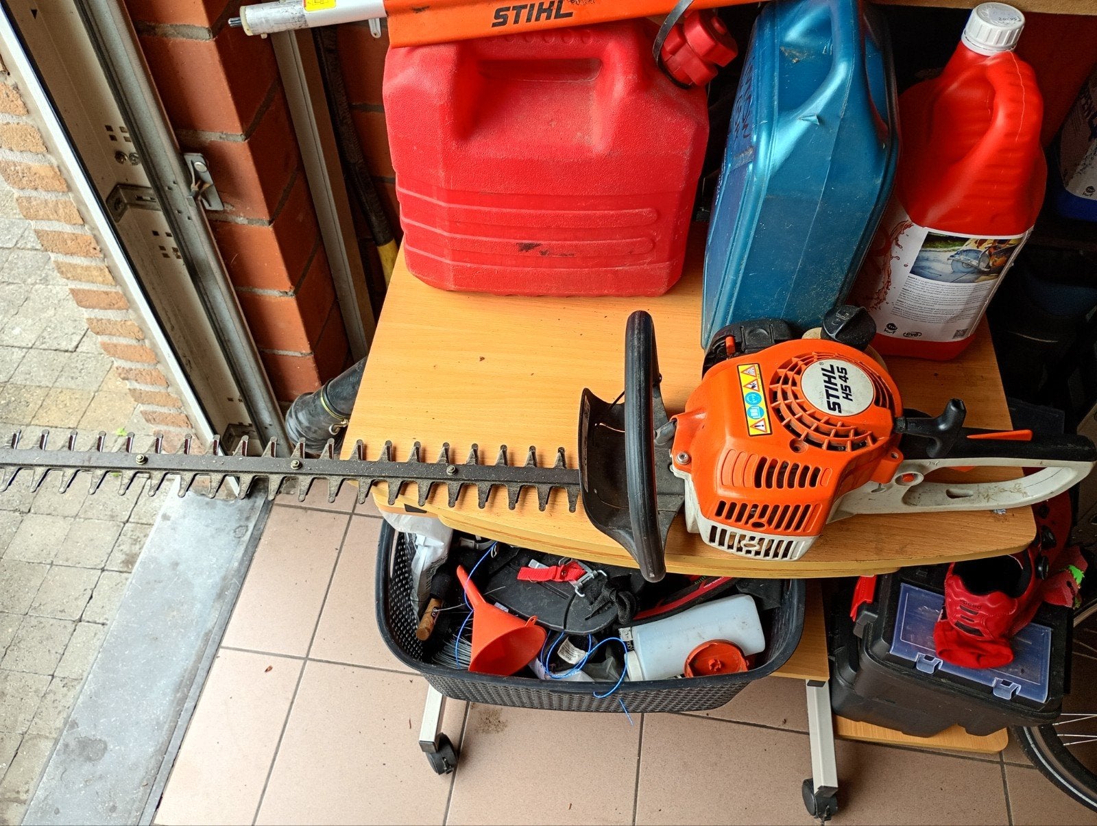 Stihl hs 45, Tuin en Terras, Heggenscharen, Ophalen