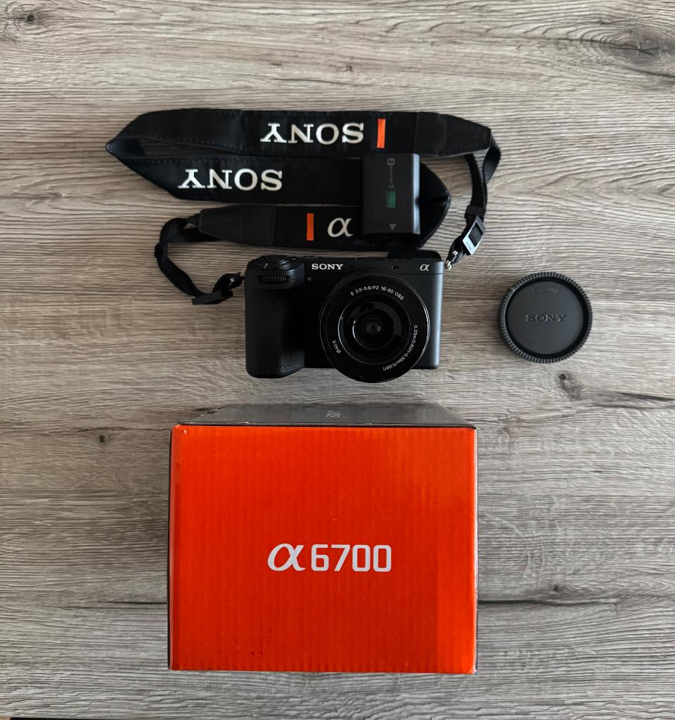 Sony a6700 + Sony e 16-50mm + camerastatief!, Audio, Tv en Foto, Fotocamera's Digitaal, Spiegelreflex, 26 Megapixel, Ophalen of Verzenden