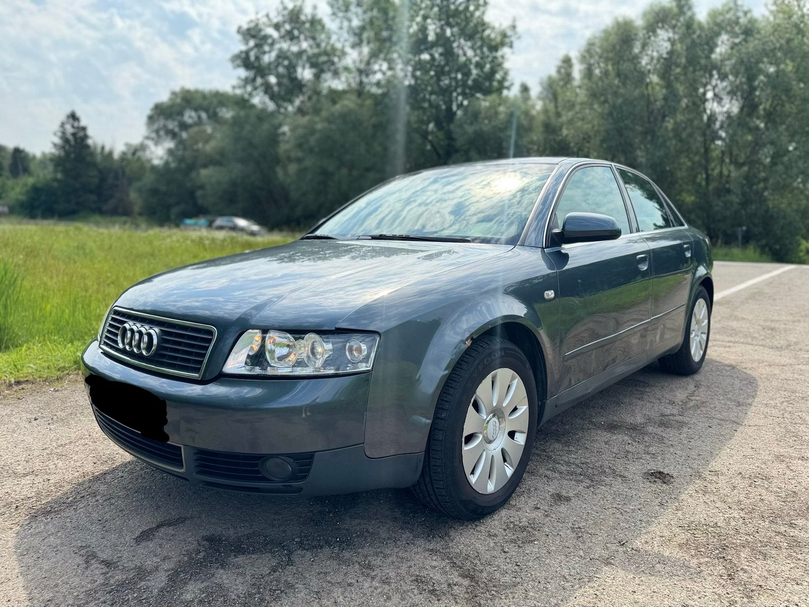 Audi a4 2,0 benzine met/zonder keuring in goede staat, Auto's, Audi, Stof, Zwart, 4 cilinders, A4