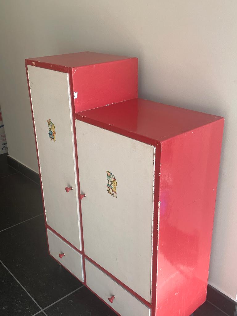 garde-robe de poupées, Kinderen en Baby's, Speelgoed | Poppen, Ophalen, Gebruikt, Overige typen