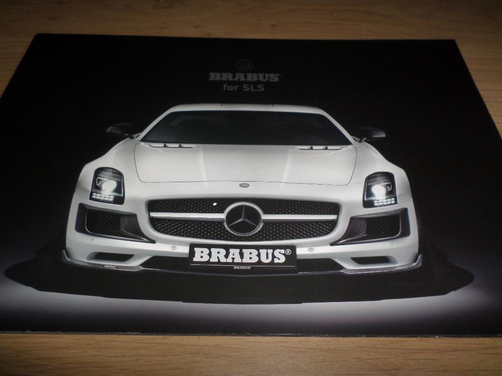 Brochure de la Mercedes Brabus SLS, Livres, Autos | Brochures & Magazines, Mercedes, Enlèvement ou Envoi