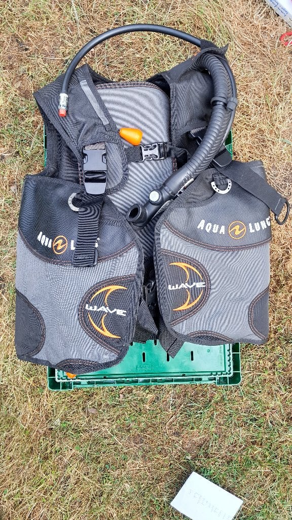 Trimvest Aqua Lung Wave S/M, Ophalen of Verzenden, Zo goed als nieuw, Trimvest of Wing