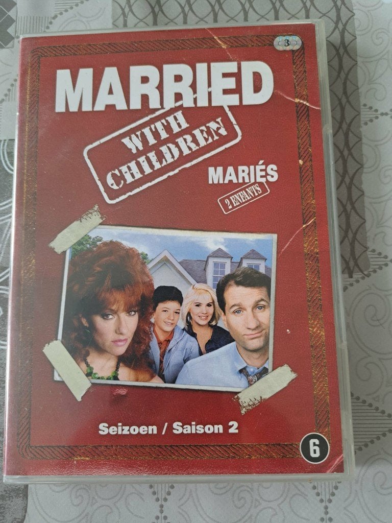 married with children seizoen 2, Cd's en Dvd's, Ophalen of Verzenden, Zo goed als nieuw, Seizoen 2