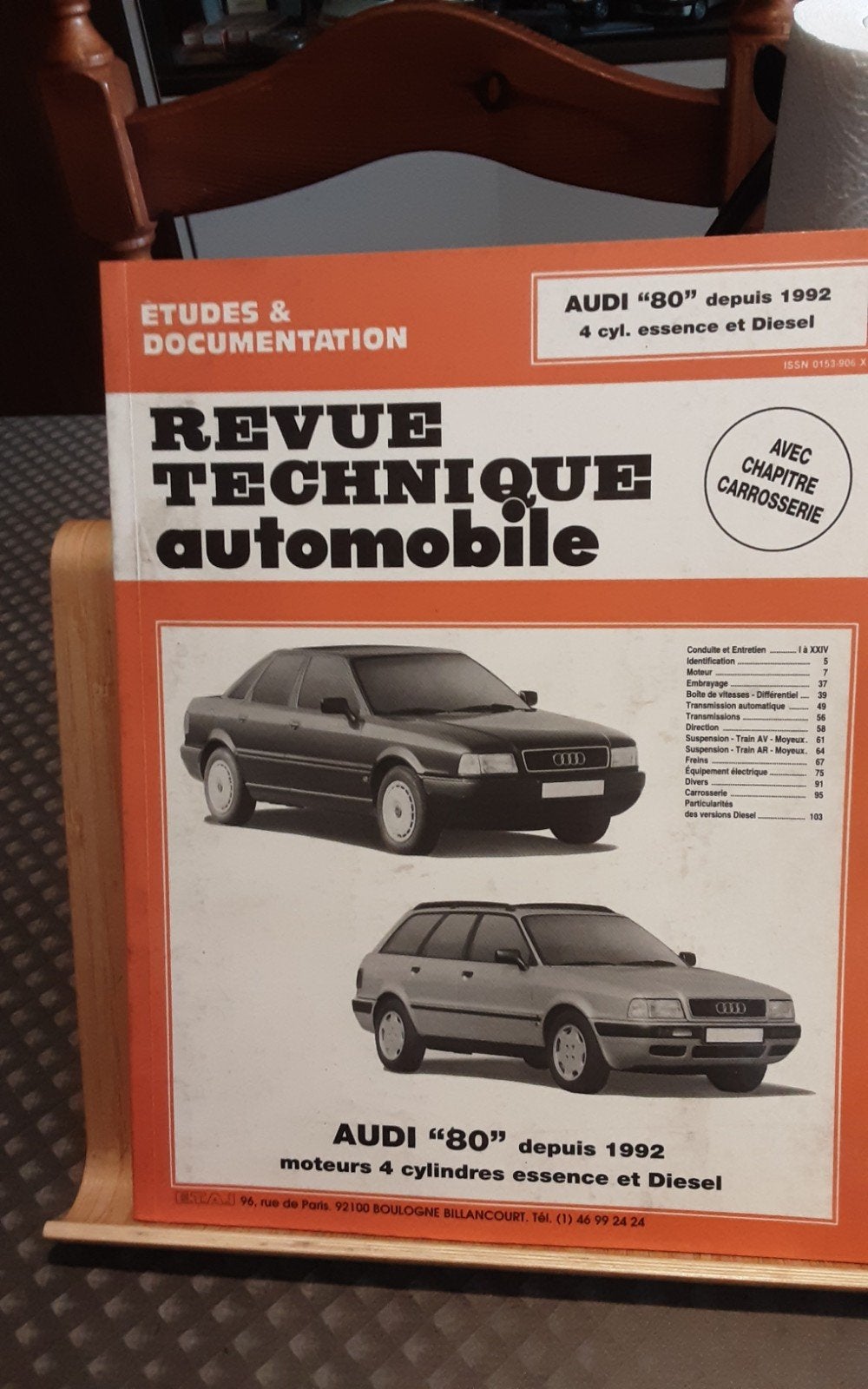 audi 80 rtaa, Livres, Enlèvement ou Envoi, Audi