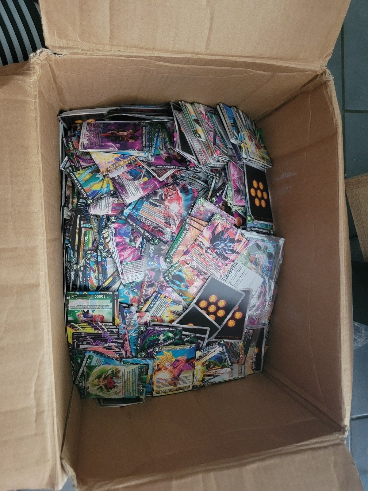 énorme lot carte dragon ball, Ophalen, Gebruikt