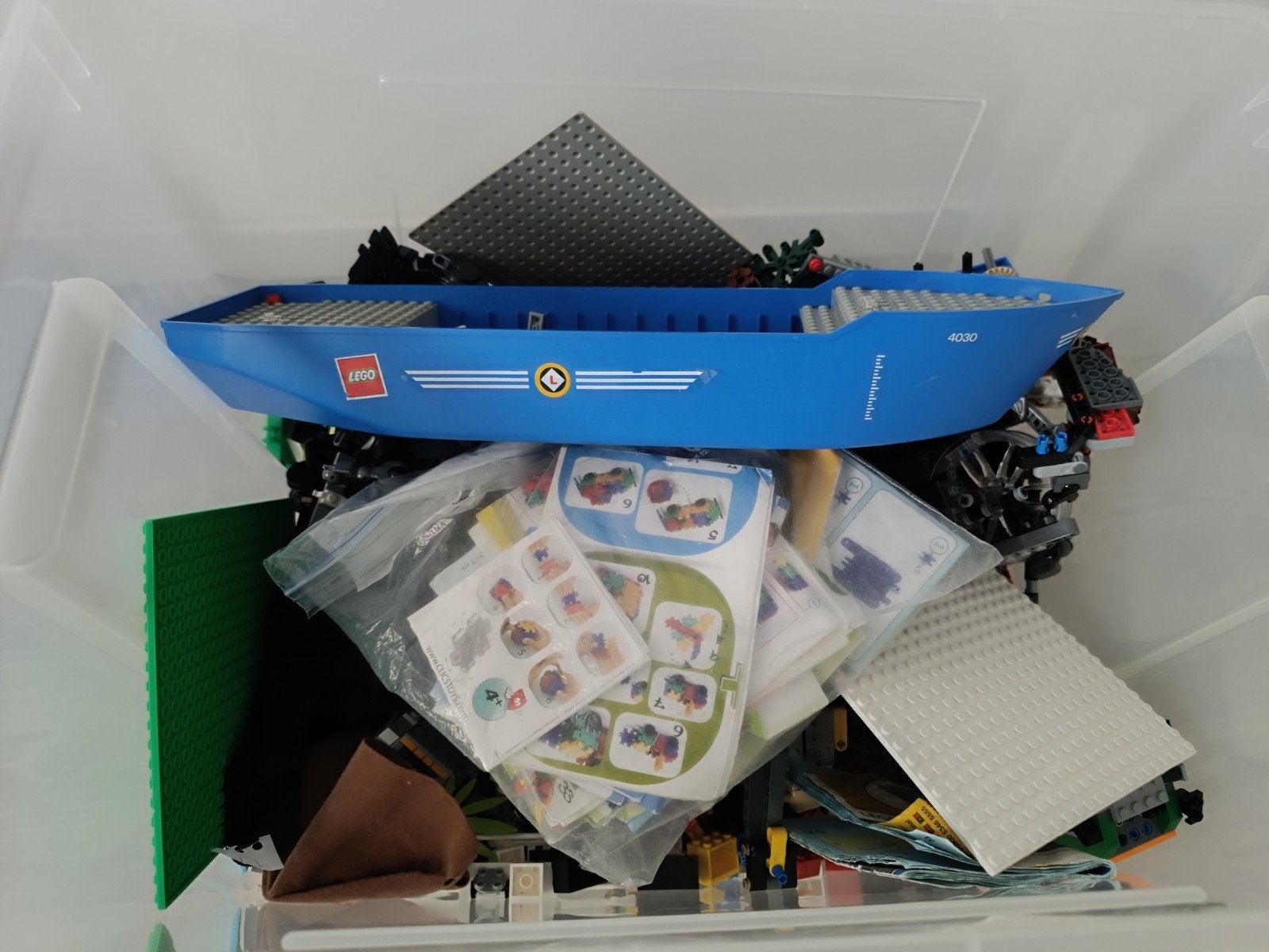 een grote doos vol lego blokken 10,5kg., Kinderen en Baby's, Speelgoed | Bouwstenen, Ophalen