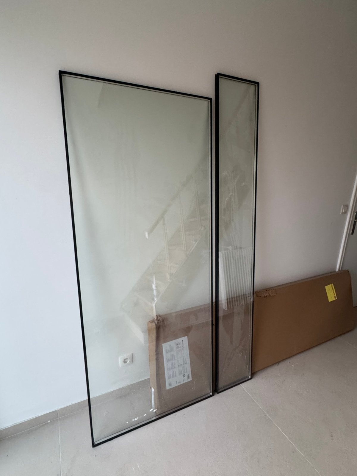 Buitendeur dubbel glas, Doe-het-zelf en Bouw, Ophalen, Zo goed als nieuw