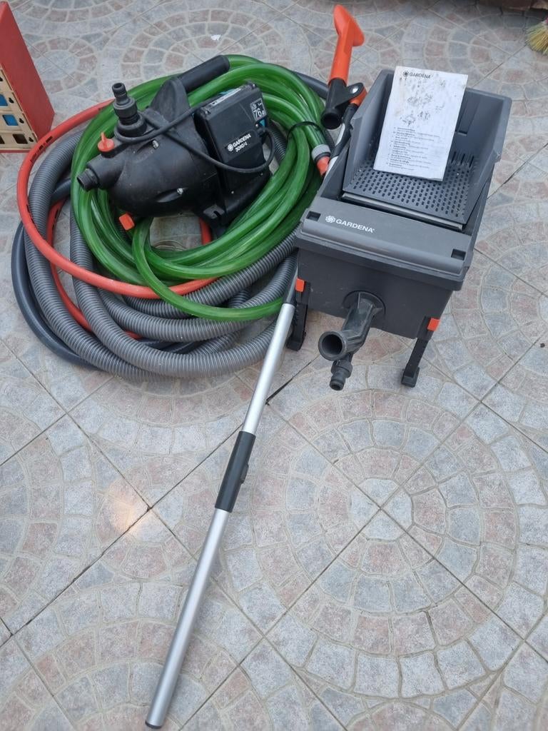 Pompe gardena 3000/4, Enlèvement