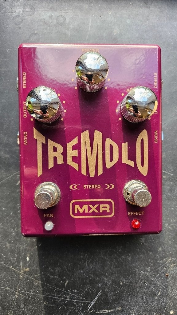 MXR Tremolo M159 stéréo., Musique & Instruments, Effets, Enlèvement, Comme neuf, Autres types
