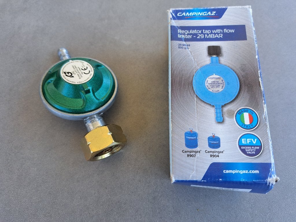 Aansluiting voor gasfles Campingaz, Ophalen, Nieuw