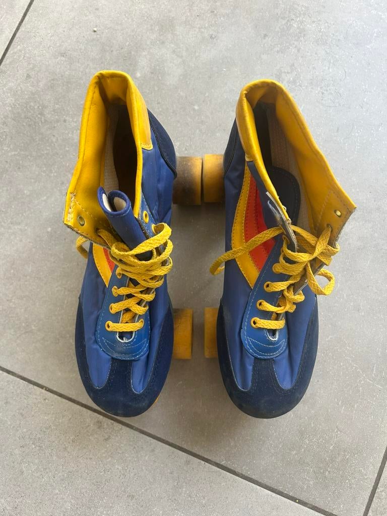 Rolschaatsen retro look maat 41, Sport en Fitness, Skeelers, Ophalen of Verzenden, Gebruikt, Kinderen