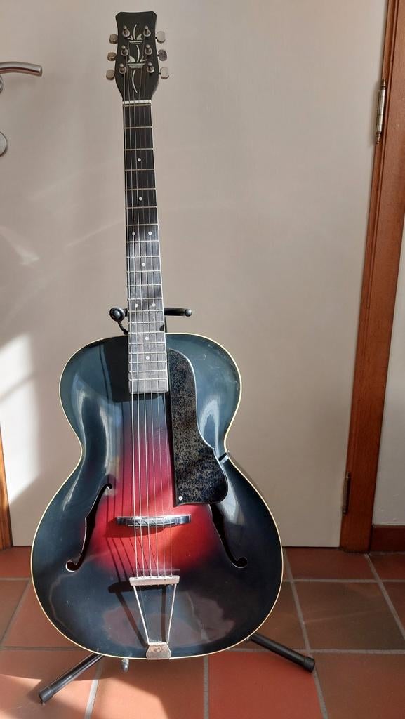 Archtop  met lange mensuur, Muziek en Instrumenten, Snaarinstrumenten | Gitaren | Akoestisch, Ophalen of Verzenden