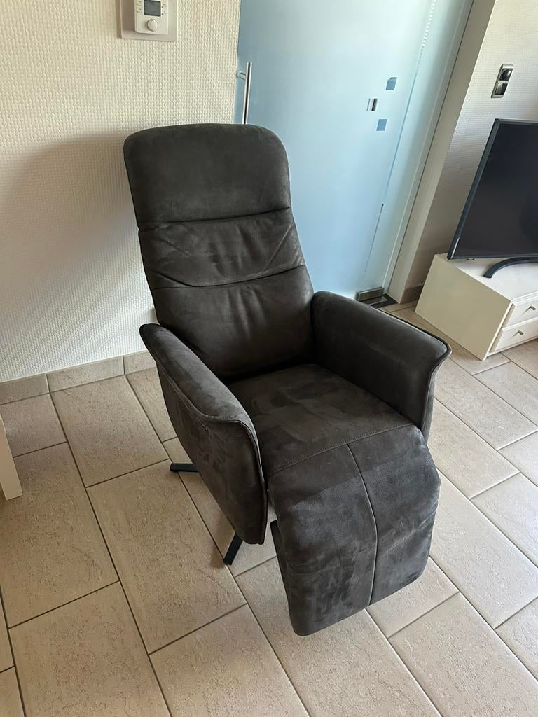 Fauteuil inclinable électrique — réglable (voir description), Maison & Meubles, Enlèvement, Comme neuf