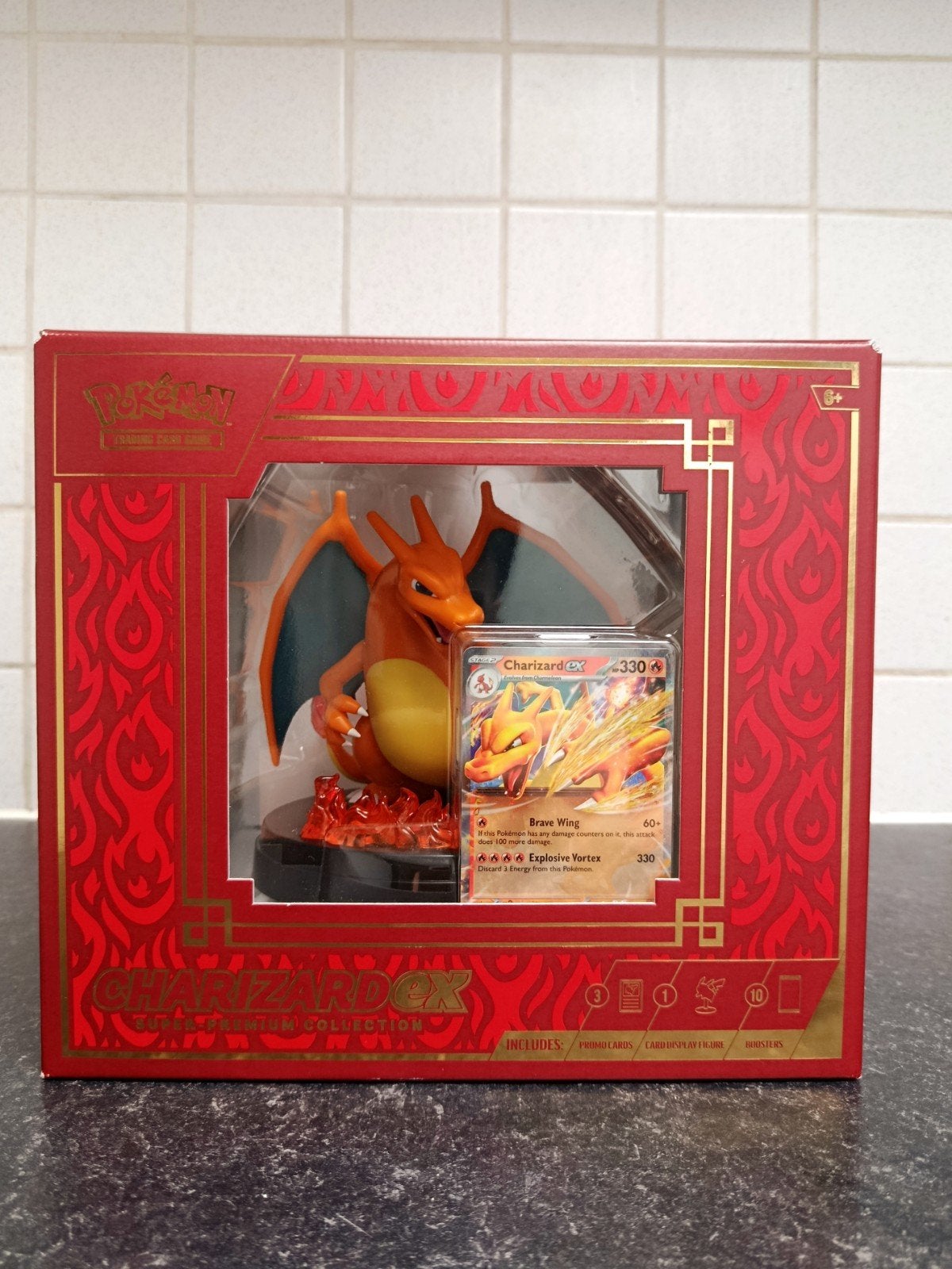 Charizard Ex Super-premium collection, Ophalen of Verzenden