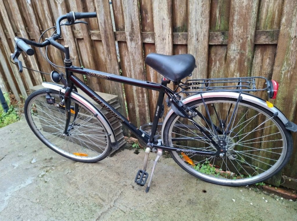 Herenfiets, Gebruikt, Velgrem, Versnellingen, Ophalen