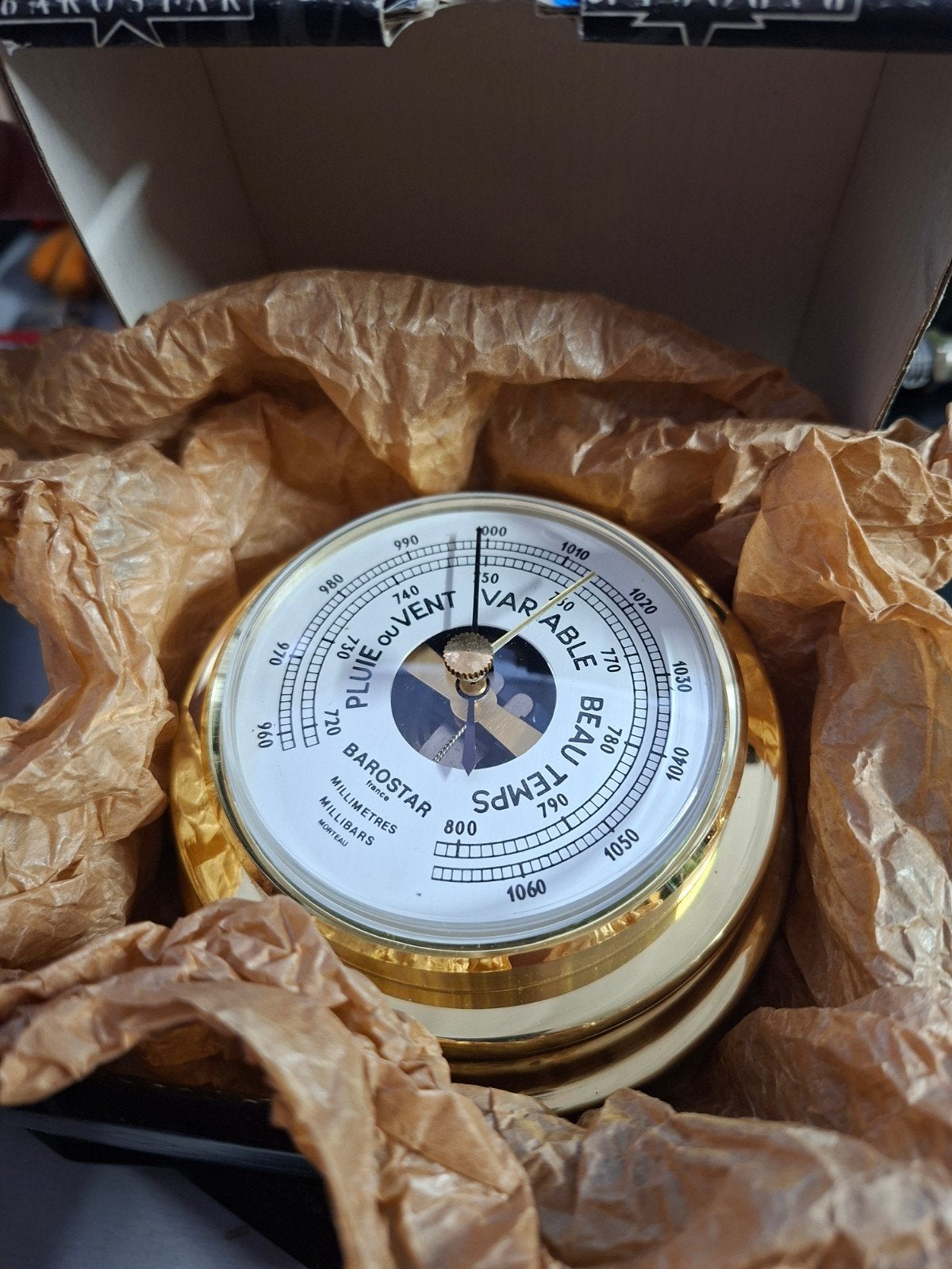 Barometer voor op de boot, Ophalen of Verzenden, Barometer
