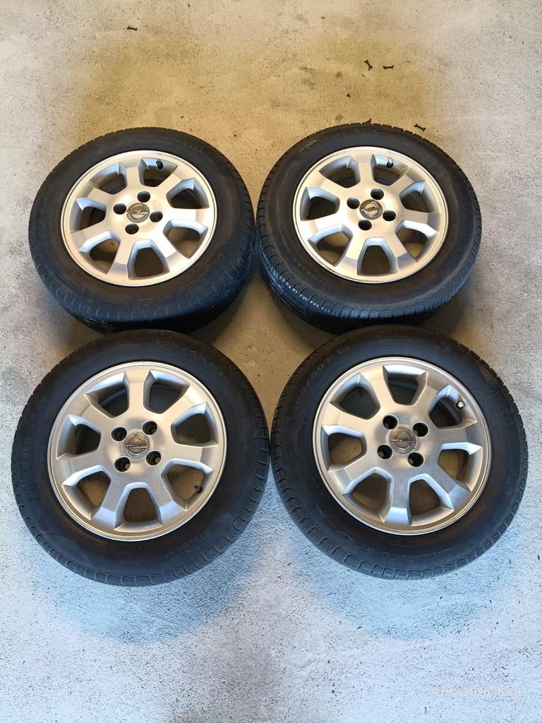 4 sportieve GM velgen van Opel astra g, Auto-onderdelen, Banden en Velgen, Ophalen, Band(en)