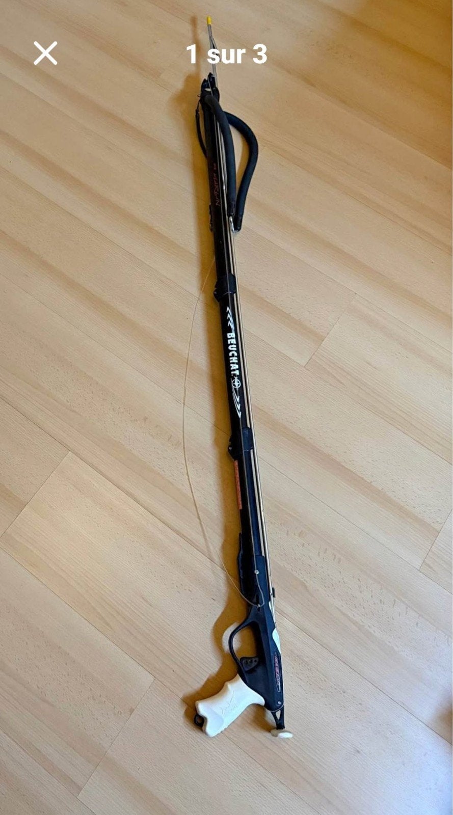 Harpon beuchat 95 merlin fusil de pêche, Enlèvement, Utilisé