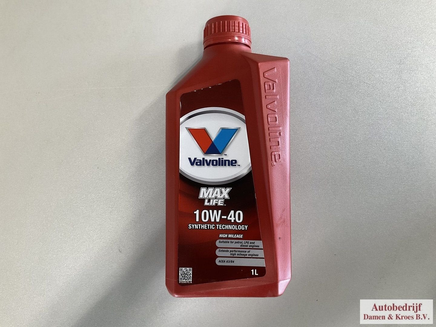 Motorolie Valvoline Max Life 10W-40 Synthetic Technology, Enlèvement ou Envoi, -, -, -