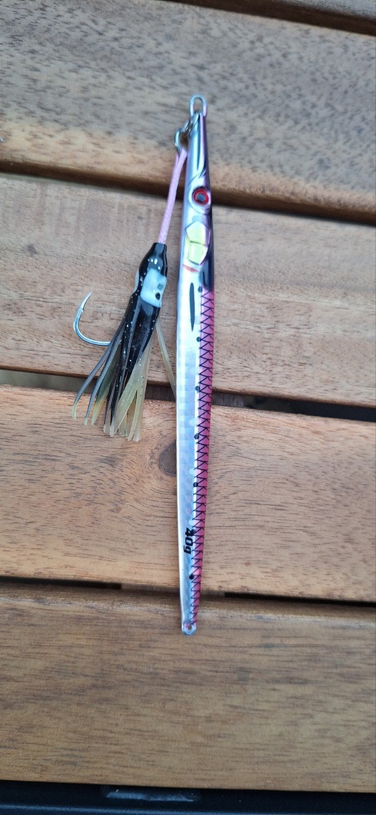 Jig pour shore jigging 40g, Sports nautiques & Bateaux, Enlèvement ou Envoi