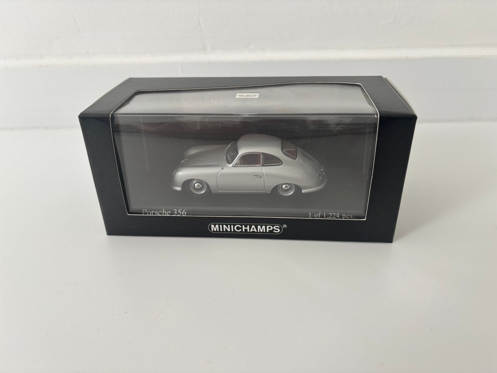 Minichamps Porsche 356 1950 1:43 – gelimiteerd 1.224 stuks, Enlèvement ou Envoi, Comme neuf, MiniChamps