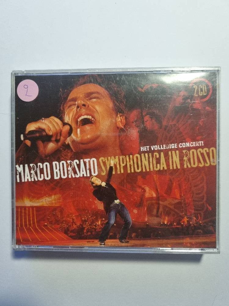 Marco Borsato - Symphonica In Rosso, Cd's en Dvd's, Cd's | Pop, Ophalen of Verzenden, Gebruikt