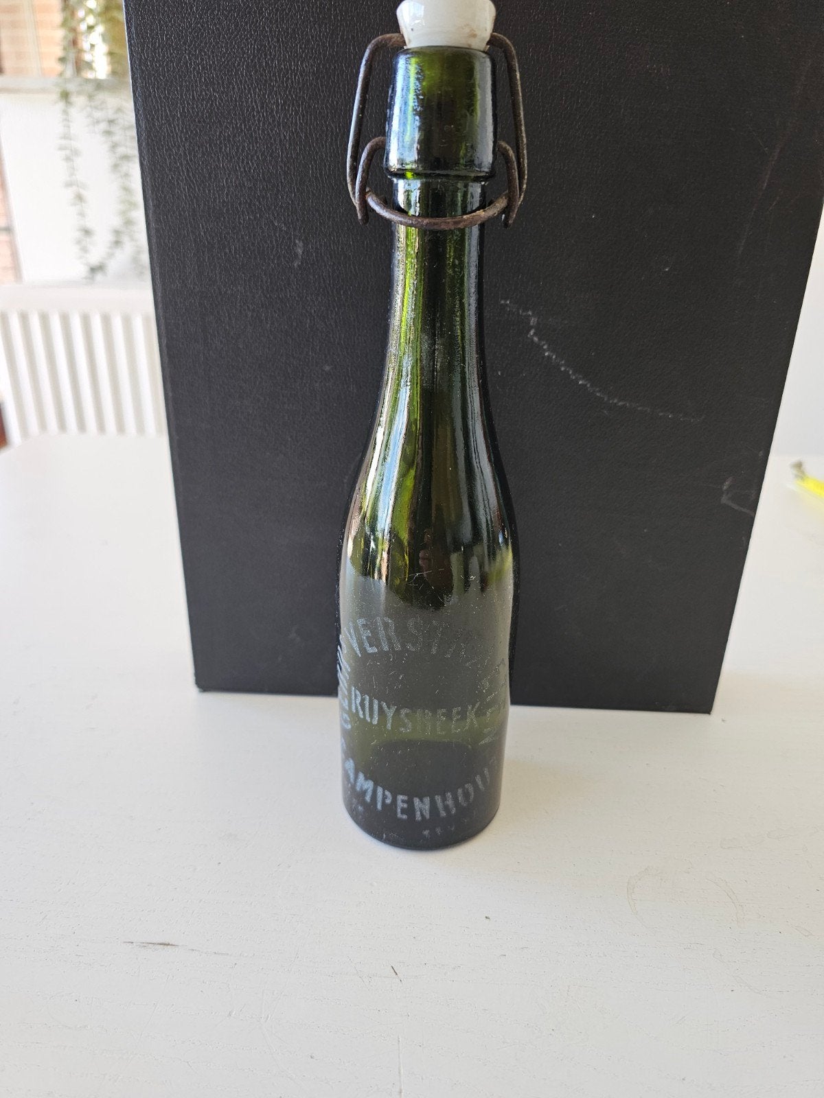 bouteille de bière gebr's verstraeten ruysbeek campenhout, Collections, Enlèvement ou Envoi