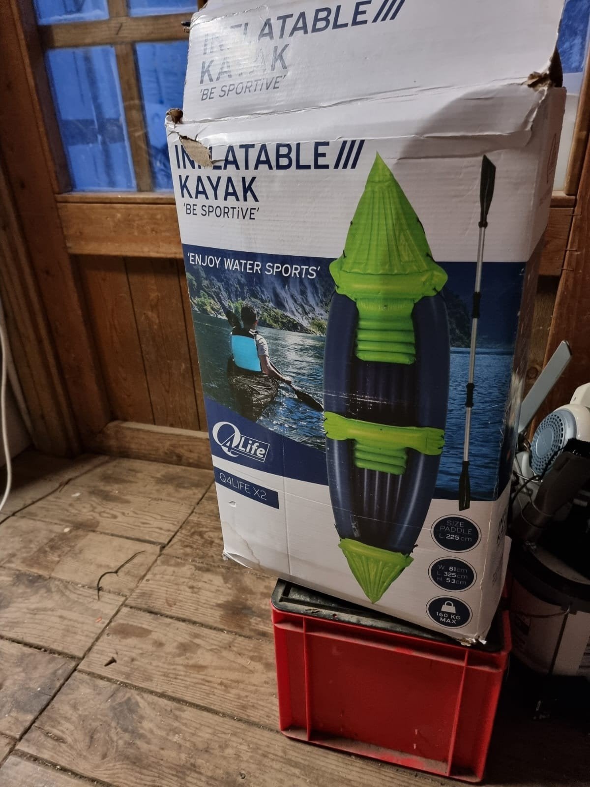 Opblaasbare Kayak, Ophalen