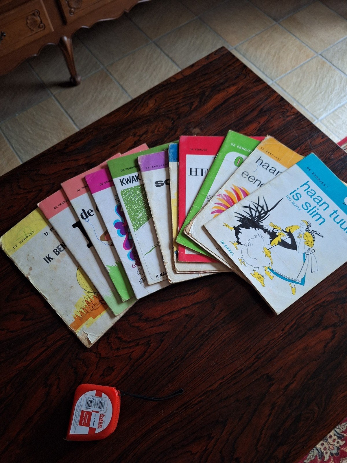 Reeks boeken De Eendjes, Ophalen, Gelezen, Overige typen