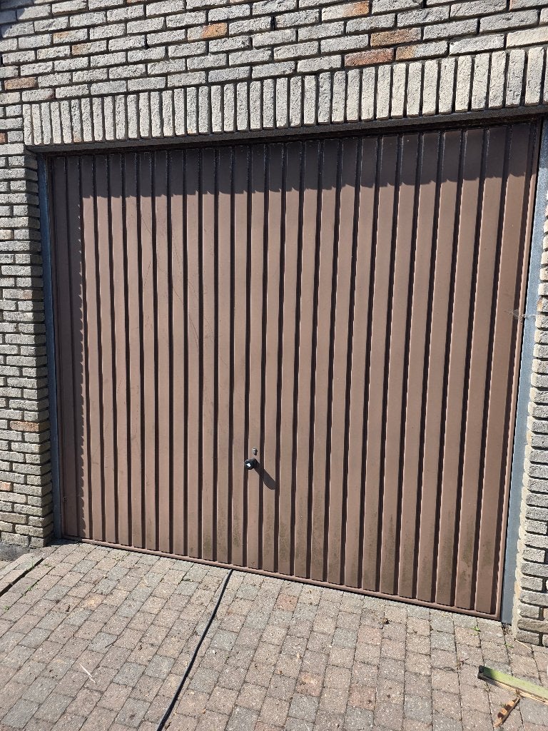 garagepoort, Doe-het-zelf en Bouw, Ophalen, Gebruikt, Metaal