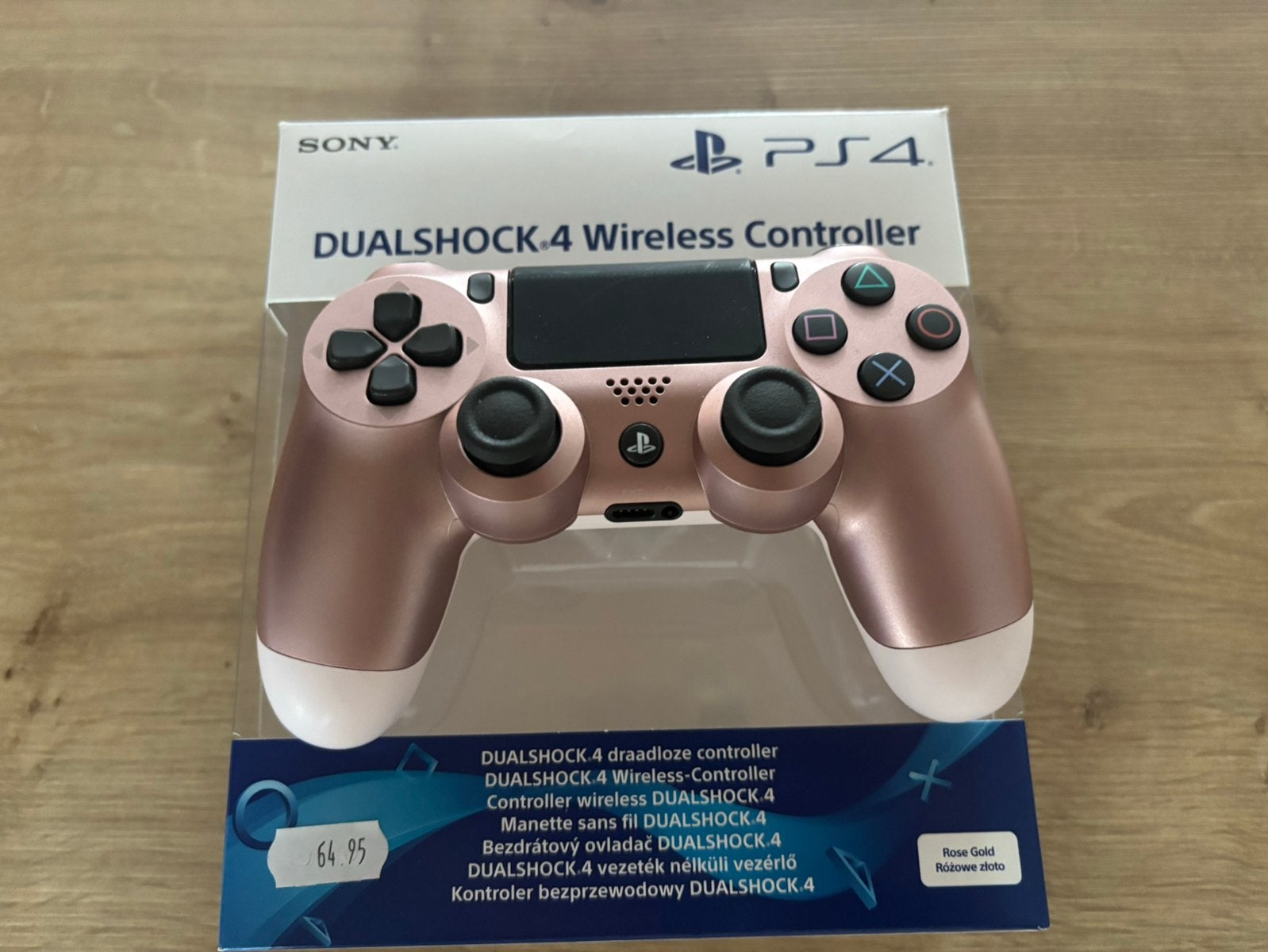Ps4 dualshock controller rose gold, Games en Spelcomputers, Spelcomputers | Sony Consoles | Accessoires, Ophalen, Zo goed als nieuw