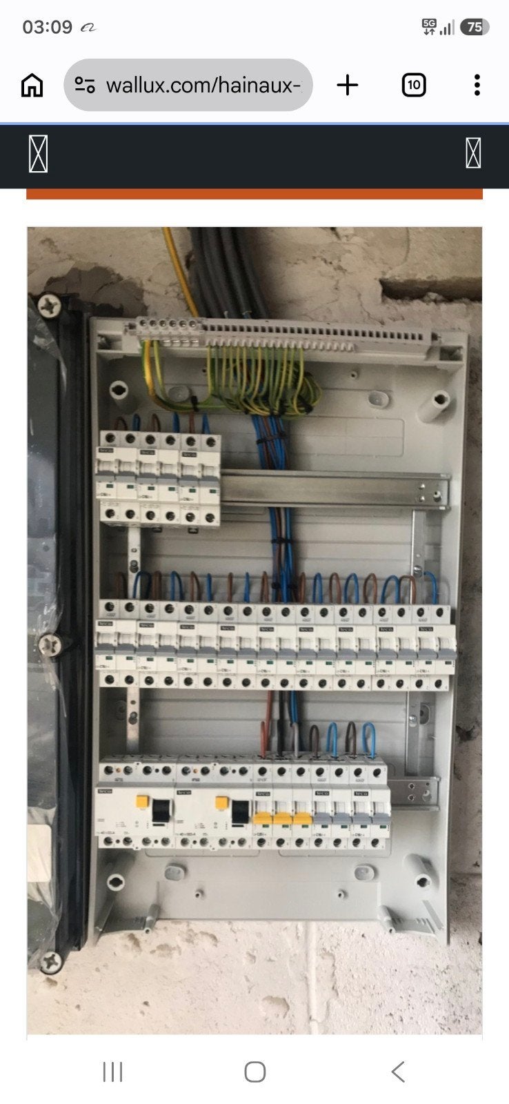 remise en conformité coffret électrique résidentiel, Enlèvement ou Envoi