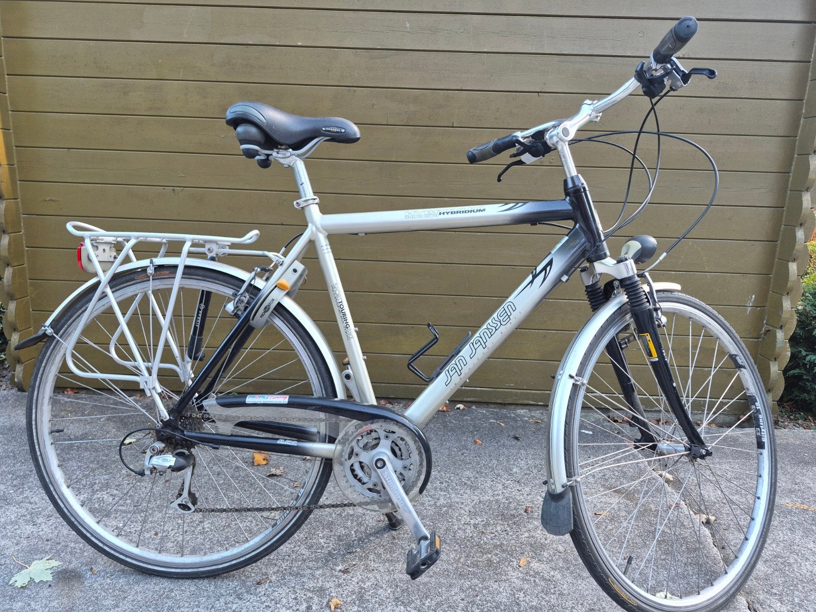 herenfiets Jan Janssen, Fietsen en Brommers, Ophalen, Velgrem, Versnellingen, Zo goed als nieuw