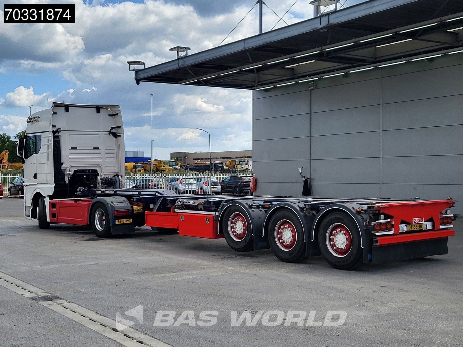 MAN TGX TGX 18.470 4X2 Retarder NL-Truck Multi'45ft, Automaat, Stof, Euro 6, Automatische klimaatregeling