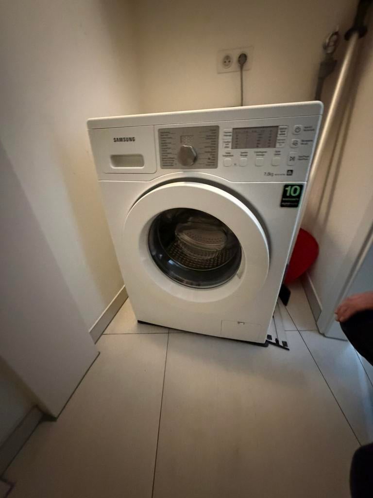 Lave-linge Samsung WF0714F7W|7 kg |1400 tr/min|Très bon état, Ophalen, Zo goed als nieuw