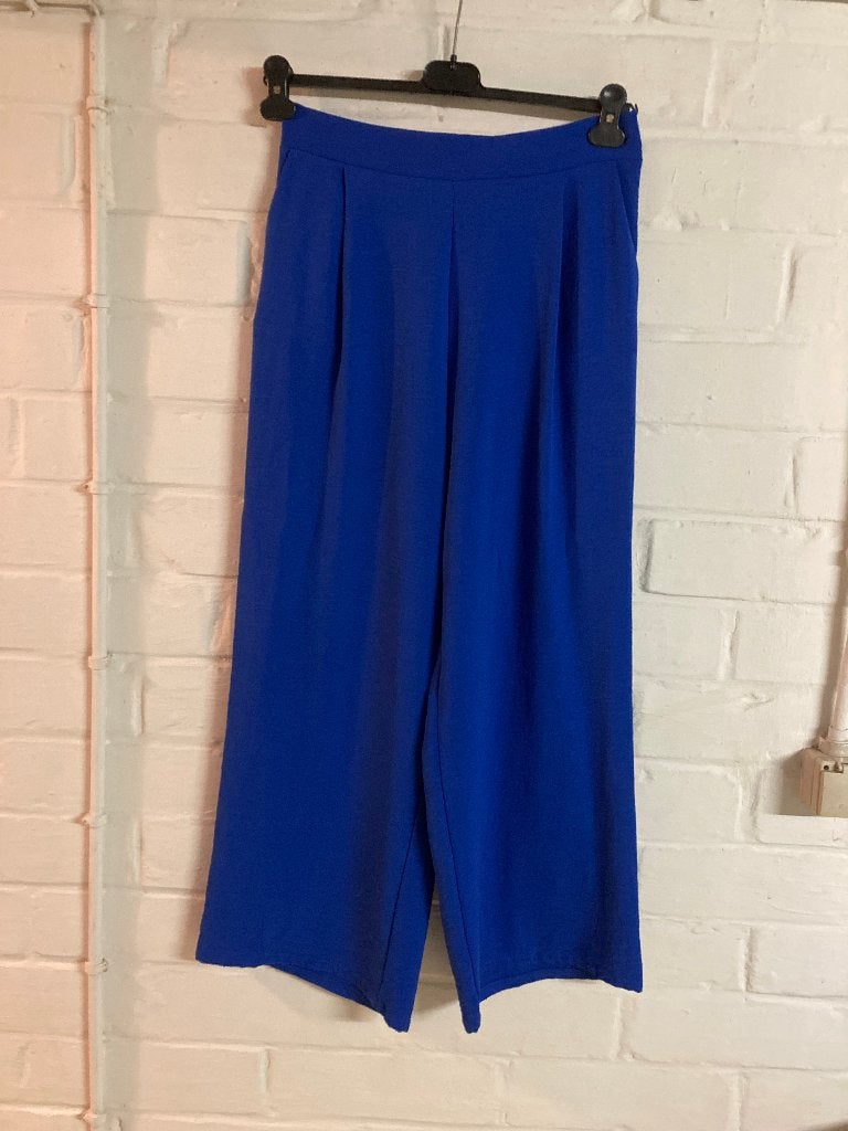 Blauwe lange broek met brede pijpen, Lola Liza, 40, Maat 38/40 (M), Lola-liza, Blauw, Ophalen of Verzenden
