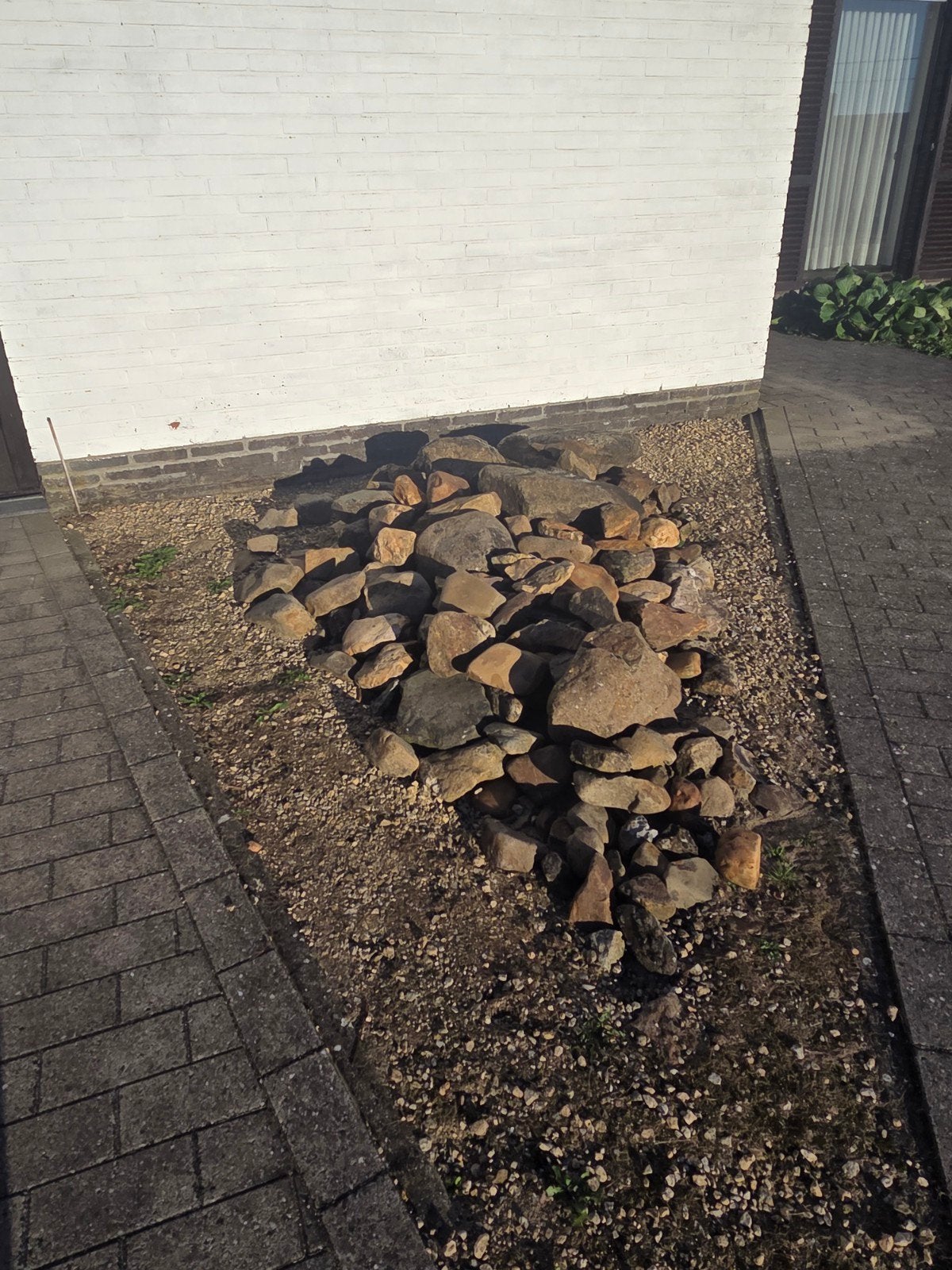GRATIS: Partij sierstenen / natuurstenen, Enlèvement