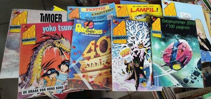 Lot van 8 stuks ROBBEDOES, Boeken, Strips | Comics, Ophalen of Verzenden