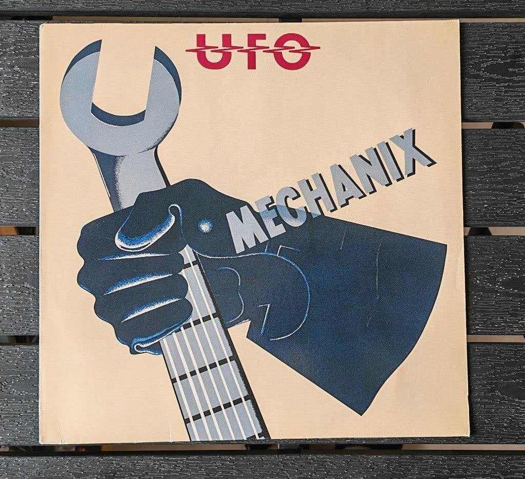 UFO - Mechanix (LP), Cd's en Dvd's, Ophalen of Verzenden, Zo goed als nieuw, 12 inch, LP