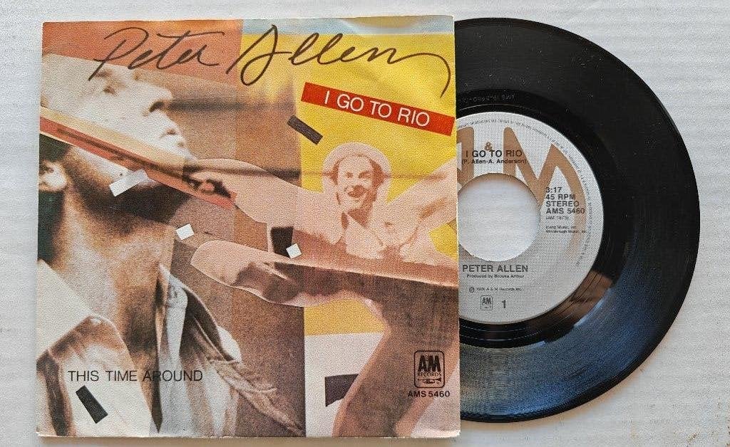 PETER ALLEN - I go to Rio (45t), Enlèvement ou Envoi, Comme neuf, 7 inch, Pop
