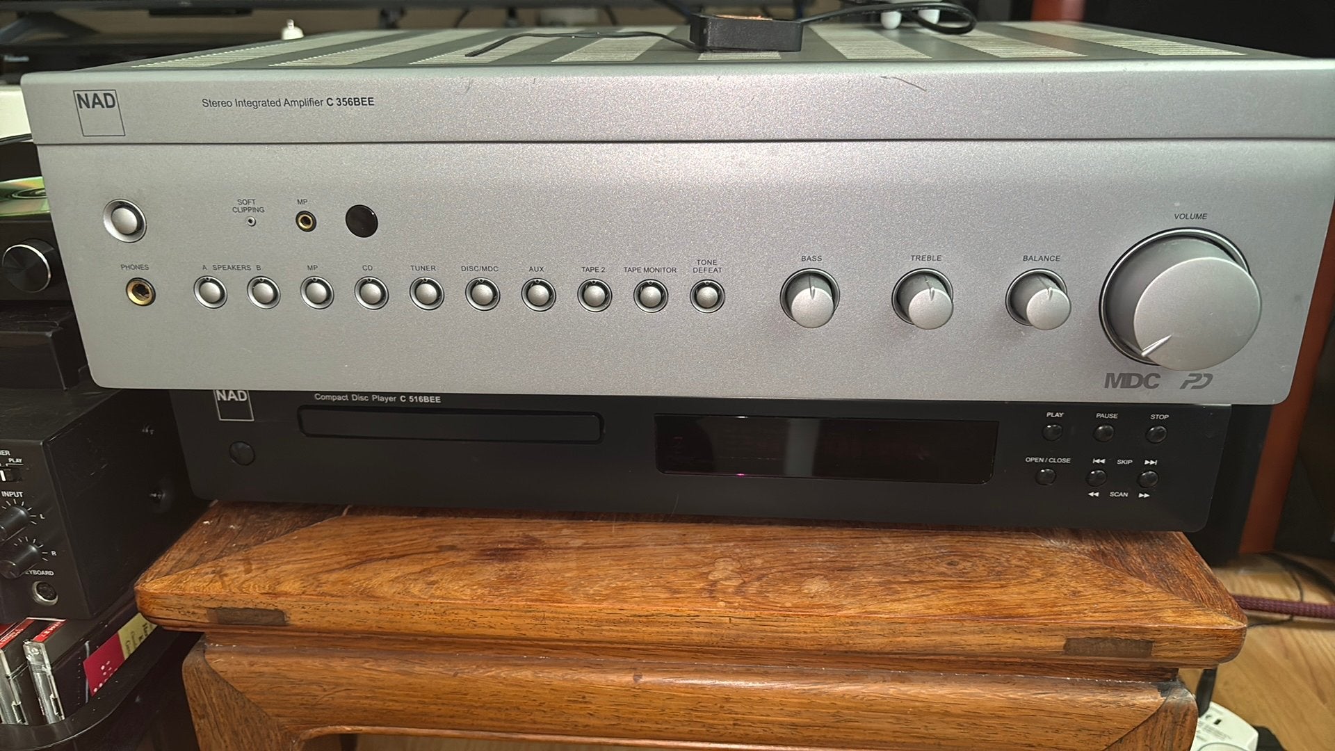 Nad C 356 BEE (Amplificateur intégré 2 x 80 w) 🔆, Ophalen, Zo goed als nieuw