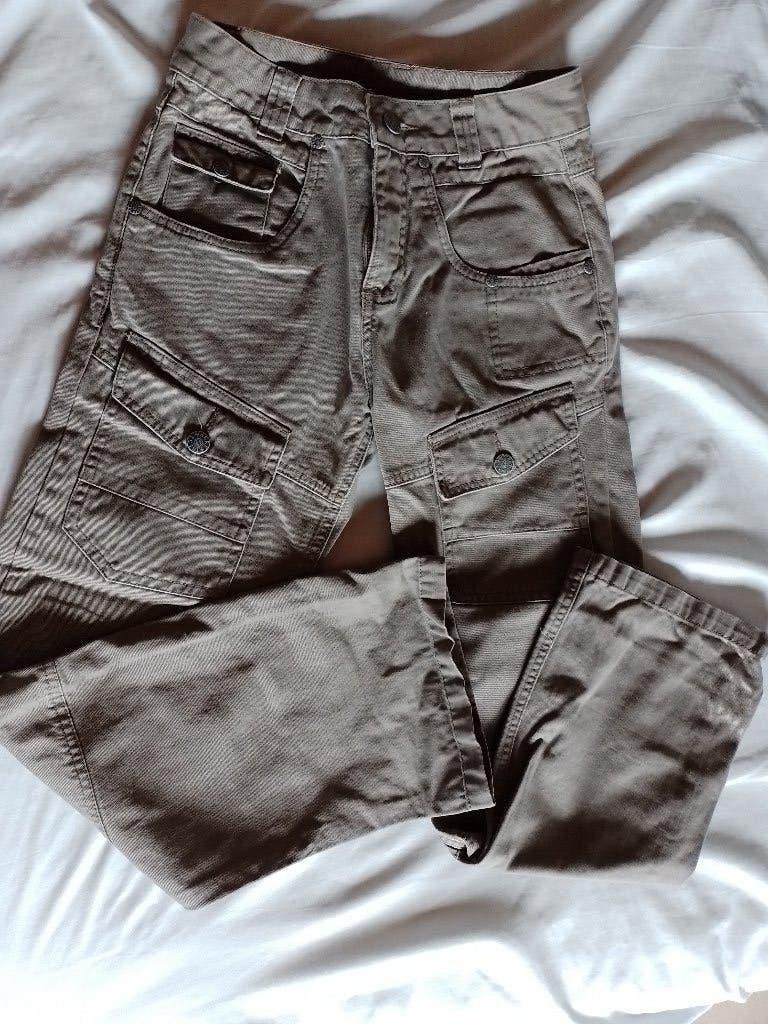 beige broek katoen jongen 152 Here & There goede staat, Ophalen of Verzenden, Zo goed als nieuw, Jongen, Broek