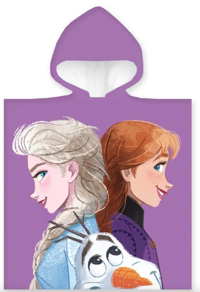 Disney Frozen Badponcho / Badcape - Paars - Katoen, Kinderen en Baby's, Kinderkleding | Kinder-zwemkleding, Disney Frozen, Meisje